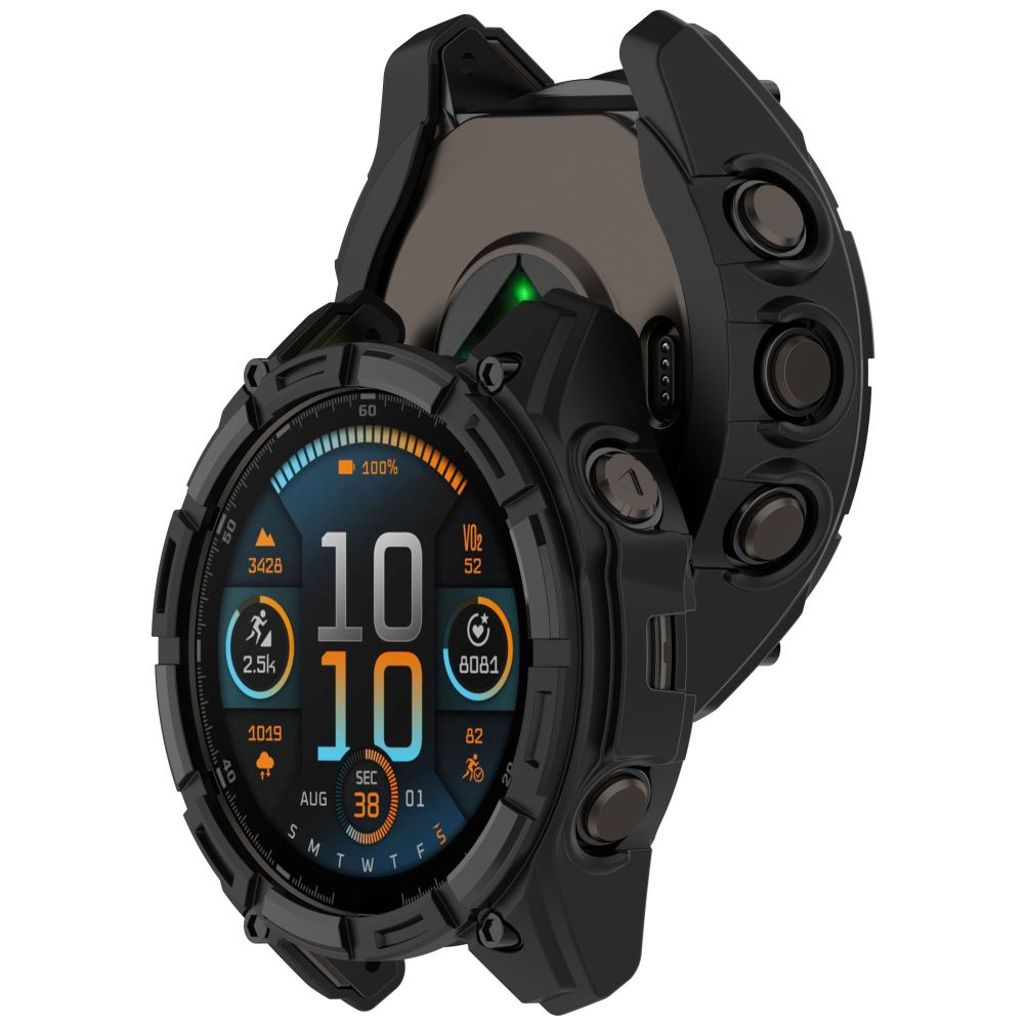 Tech-Protect Defense Air Case for Garmin Fenix 8 47mm - Black