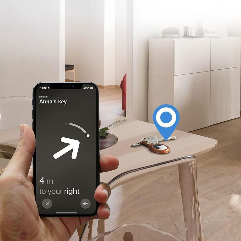 Tech-Protect NaturalFit Cover til Apple AirTag 1/2 – Brun