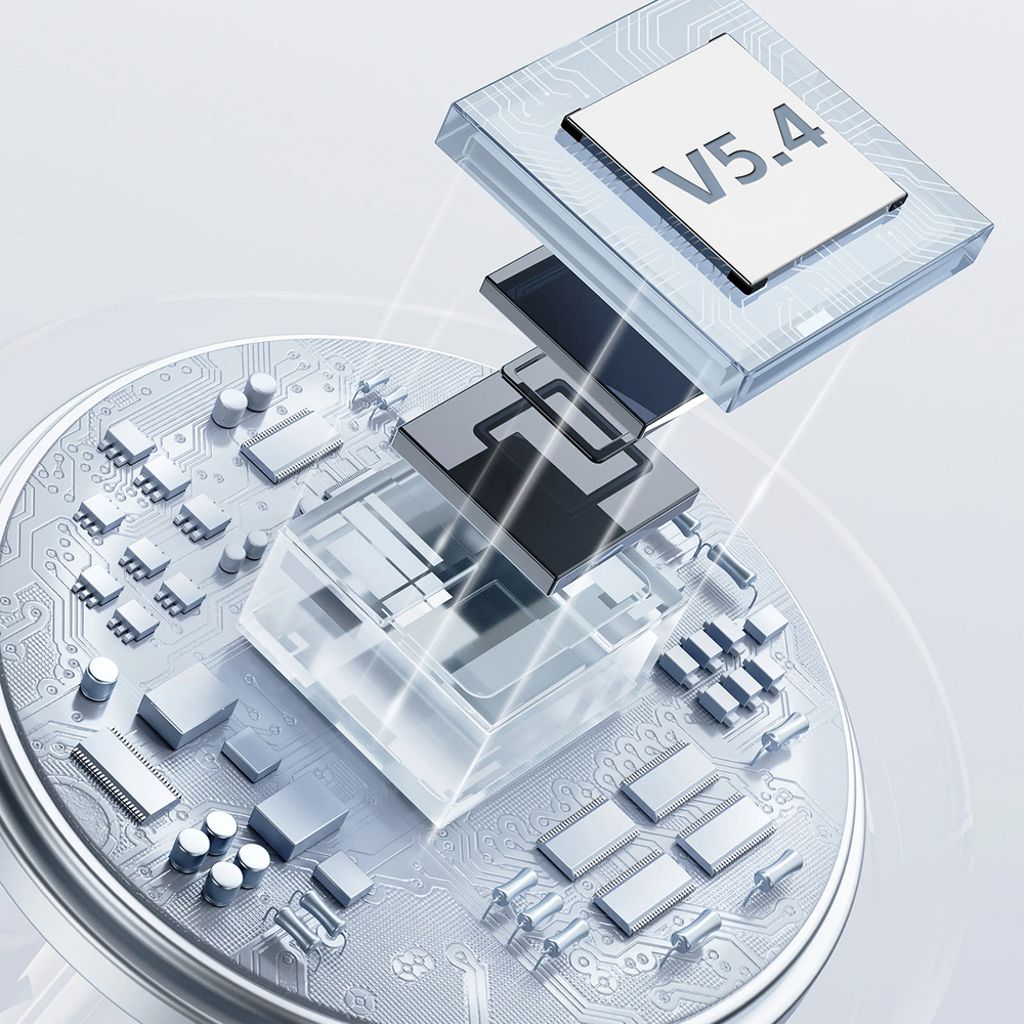 Dudao U21 TWS ANC ENC bluetooth trådlösa hörlurar – svart