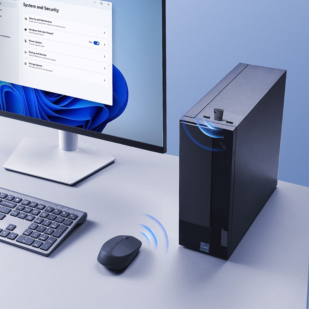 Baseus Encok BA04+ Bluetooth 5.4 Bluetooth-adapter – Svart