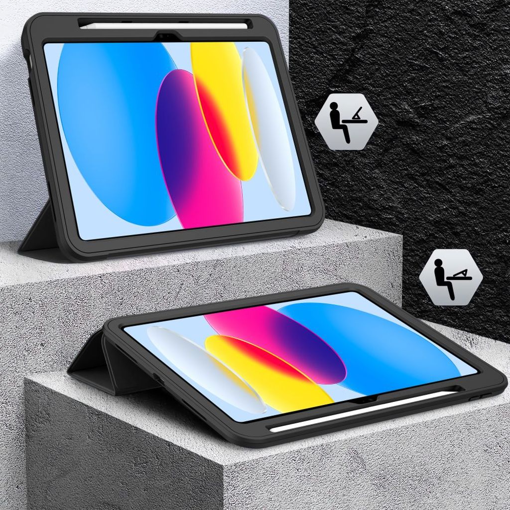 Tech-Protect Endurance Etui til iPad 10.9" 2022/11" 2025 - Svart