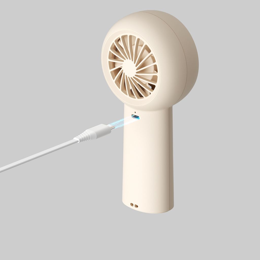 Jisulife Handhållen fläkt Life5 Plus 4000mAh – Beige
