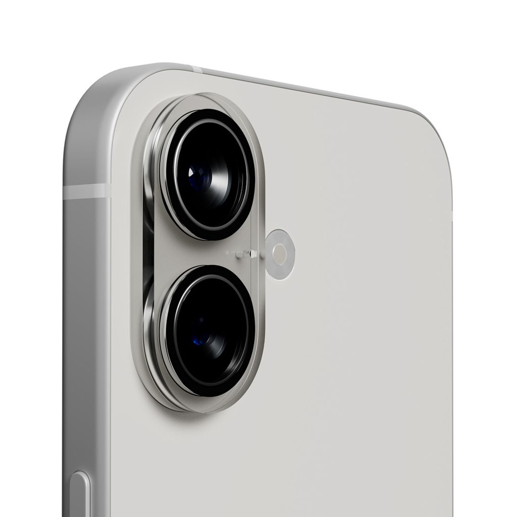 Puro Camera Standard Linsebeskyttelse till iPhone 17/16 - Gennemsigtig