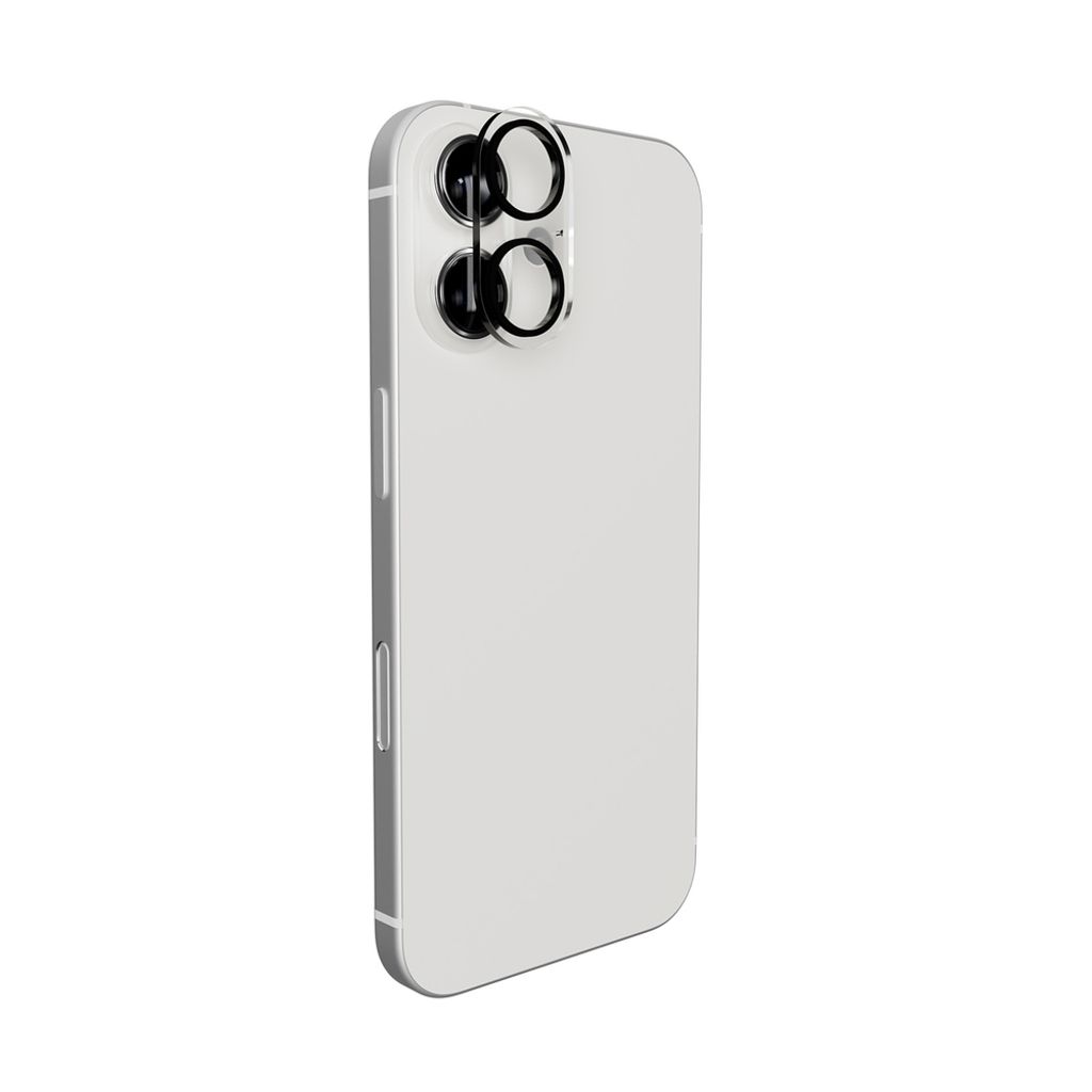 Puro Camera Standard Linsebeskyttelse till iPhone 17/16 - Gennemsigtig
