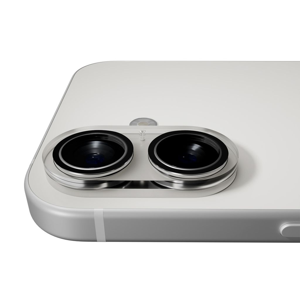 Puro Camera Standard Linsebeskyttelse till iPhone 17/16 - Gennemsigtig