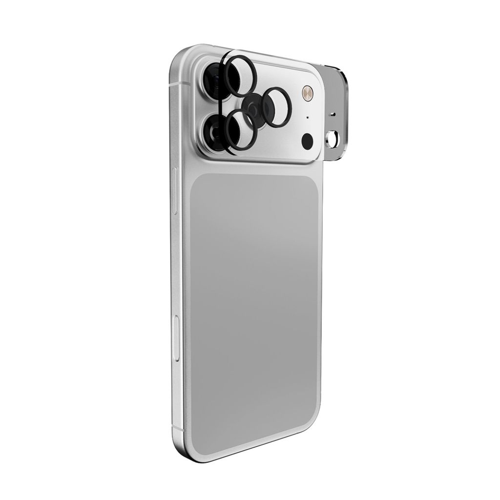 Puro Camera Standard Linsebeskyttelse till iPhone 17 Pro Max - Gennemsigtig
