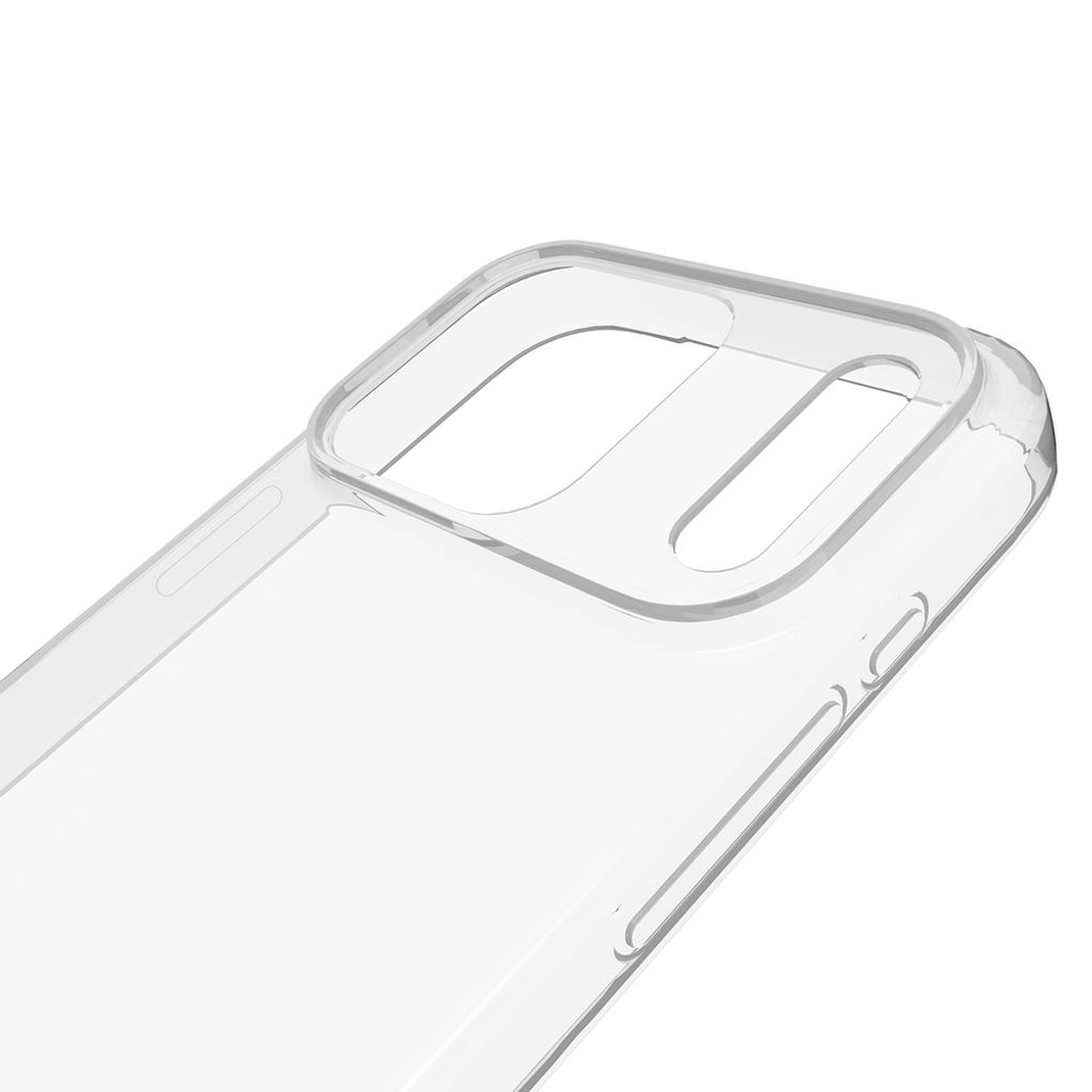 Puro 0.3 Nude Ultra-Slim Cover till iPhone 17 Pro Max - Gennemsigtig