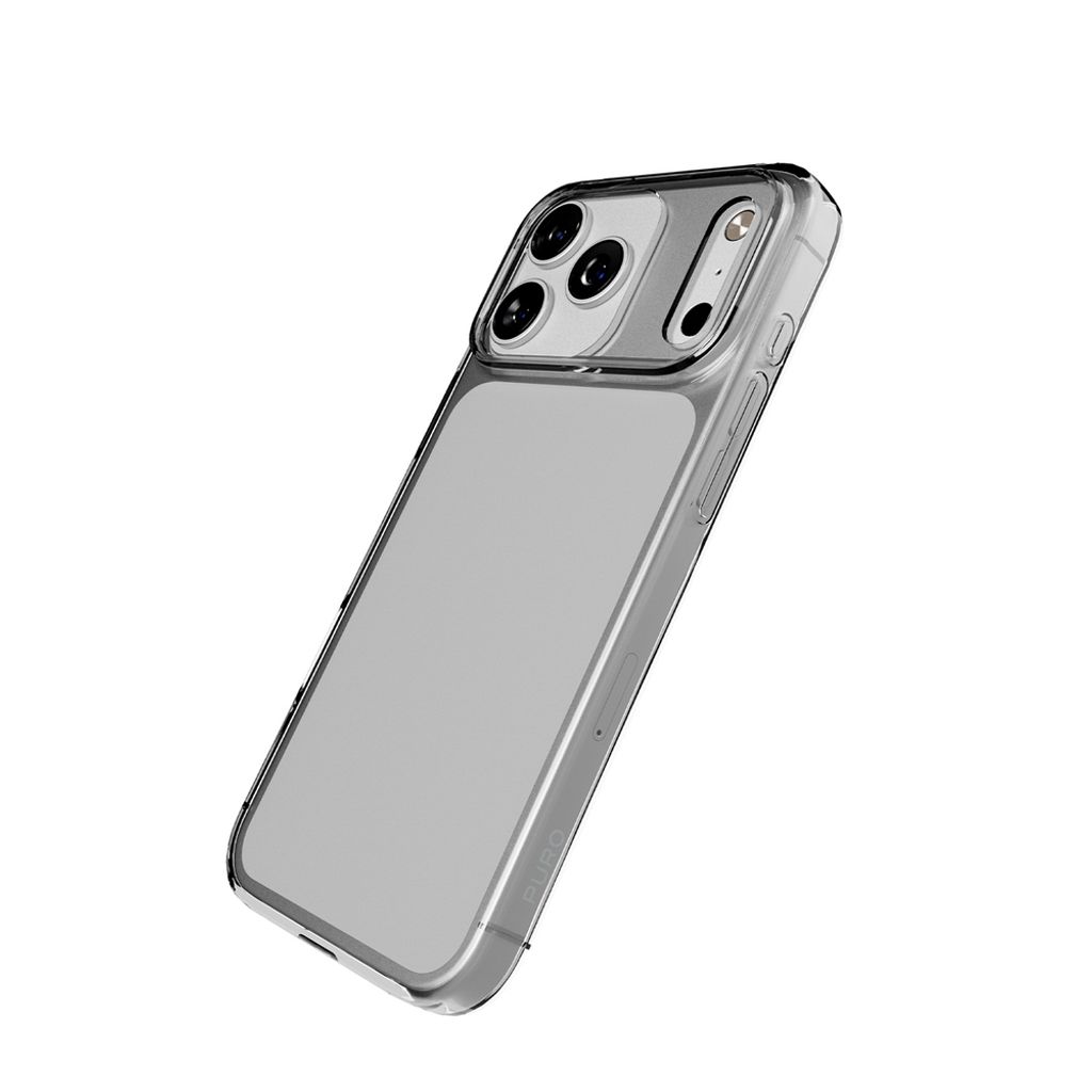 Puro 0.3 Nude Ultra-Slim Cover till iPhone 17 Pro Max - Gennemsigtig