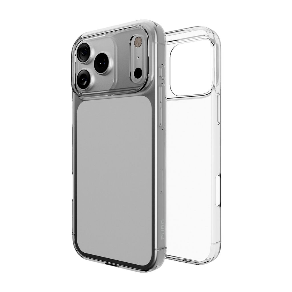 Puro 0.3 Nude Ultra-Slim Cover till iPhone 17 Pro Max - Gennemsigtig