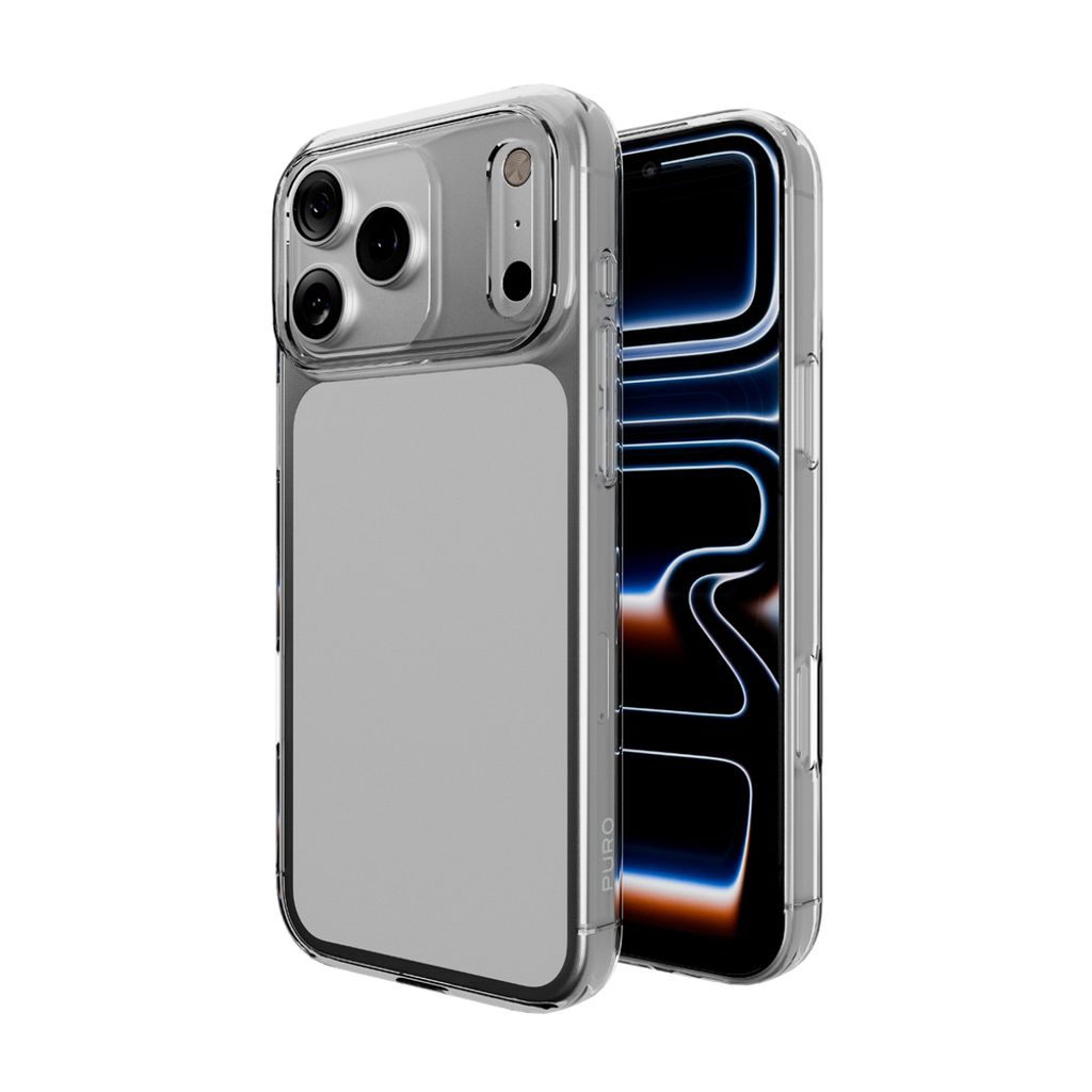 Puro 0.3 Nude Ultra-Slim Cover till iPhone 17 Pro Max - Gennemsigtig