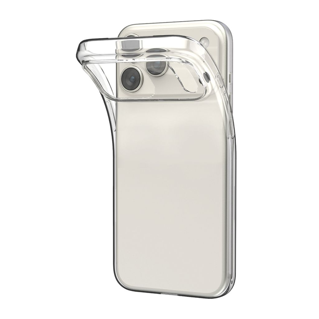 Puro 0.3 Nude Ultra-Slim Cover till iPhone 17 Pro Max - Gennemsigtig