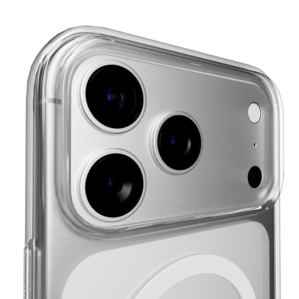 Puro 0.3 MAG Ultra-Slim MagSafe Cover till iPhone 17 Pro Max - Gennemsigtig