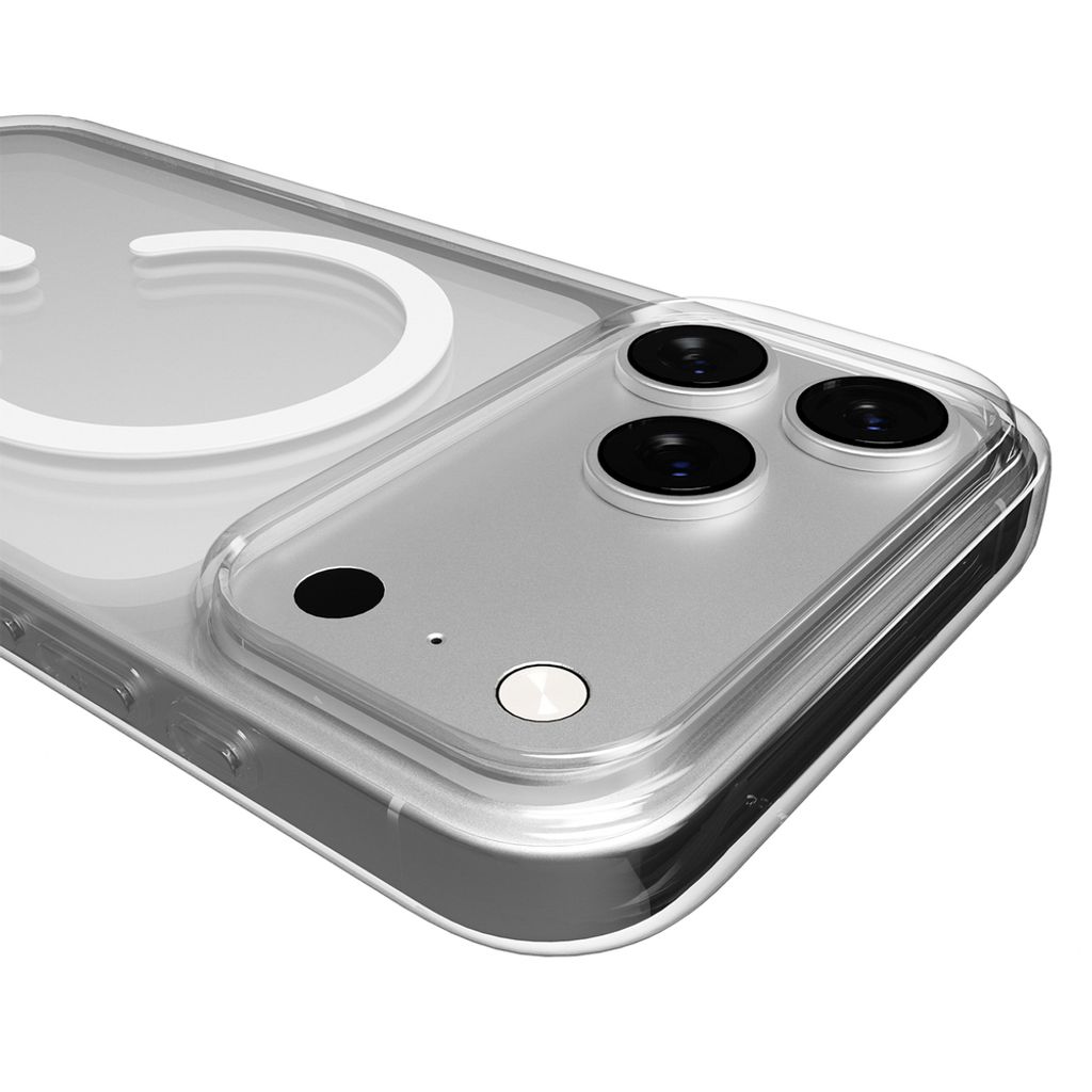 Puro 0.3 MAG Ultra-Slim MagSafe Cover till iPhone 17 Pro Max - Gennemsigtig