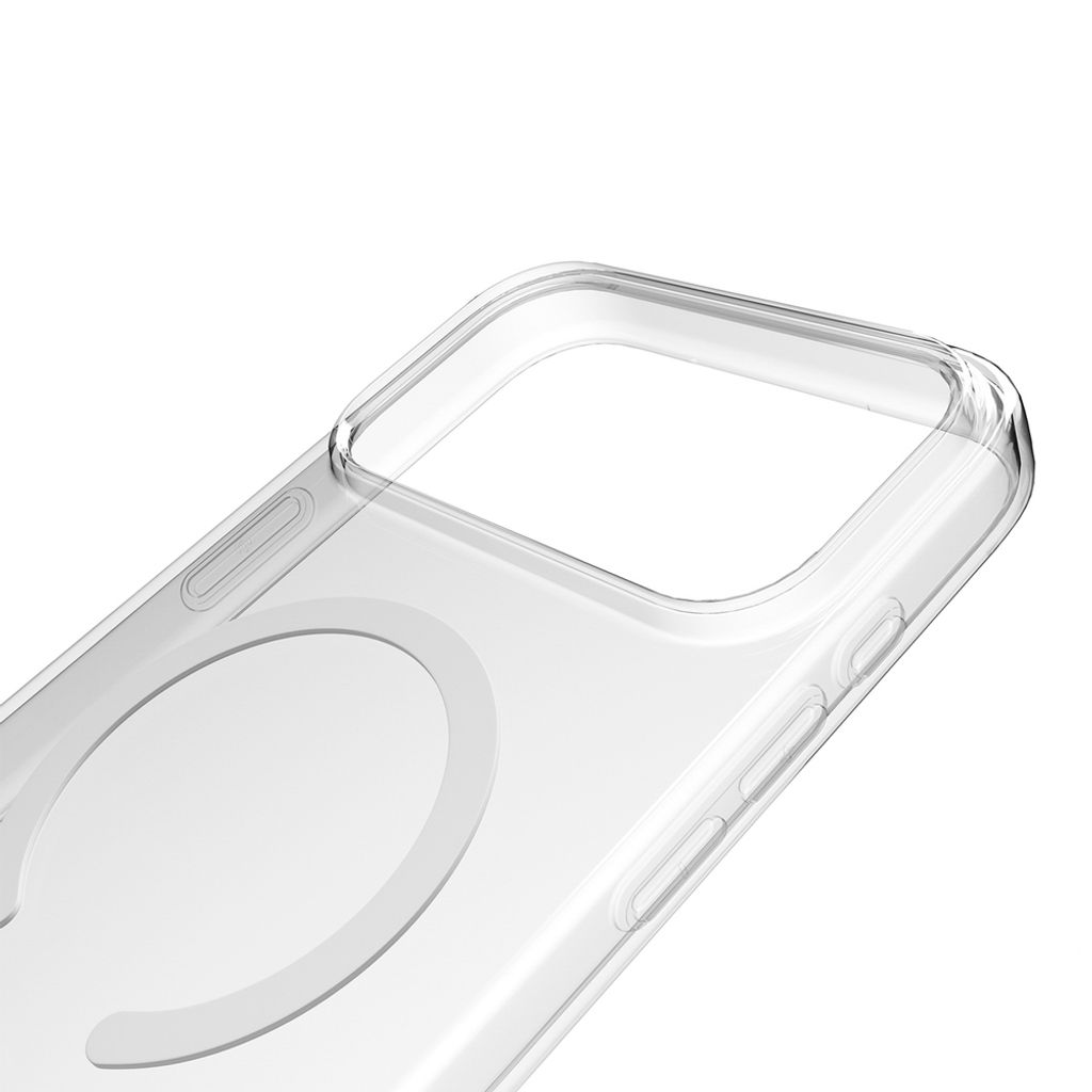 Puro 0.3 MAG Ultra-Slim MagSafe Cover till iPhone 17 Pro - Gennemsigtig