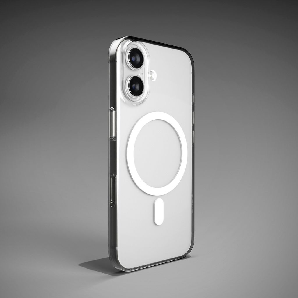 Puro 0.3 MAG Ultra-Slim MagSafe Cover till iPhone 17 - Gennemsigtig