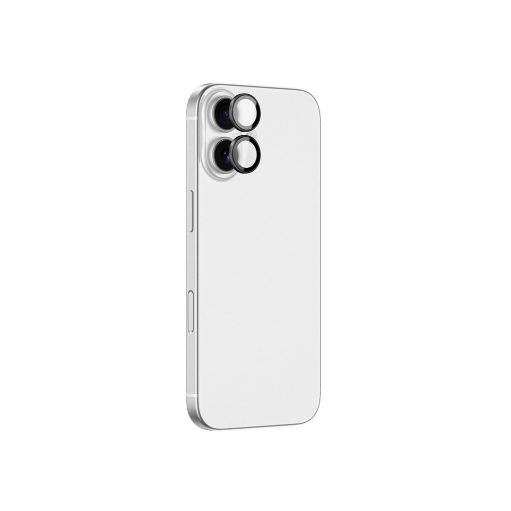 AmazingThing Lens Glass Linssinsuoja till iPhone 17 - Musta