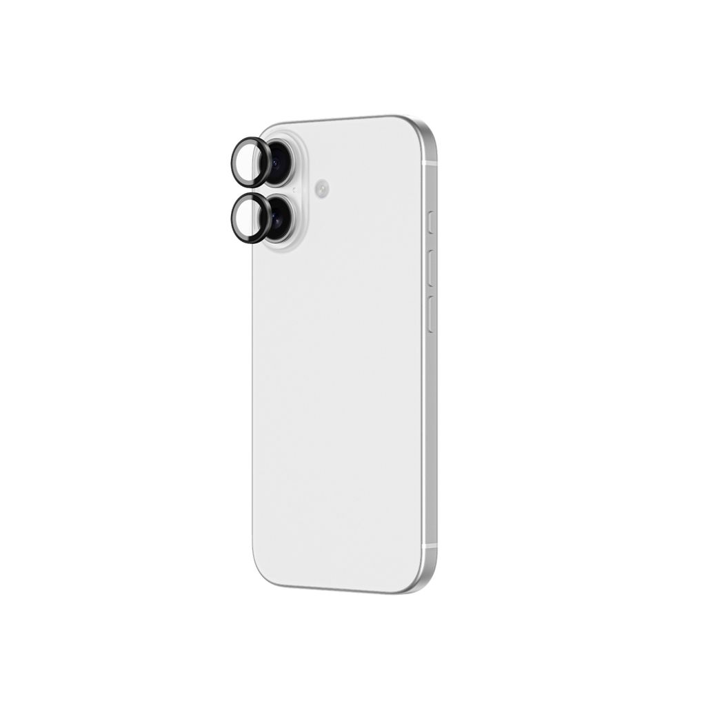 AmazingThing Lens Glass Linssinsuoja till iPhone 17 - Musta