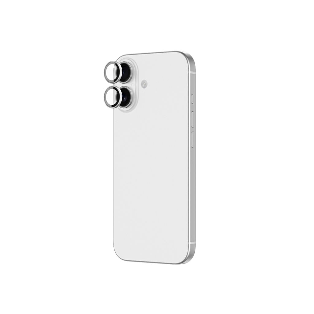 AmazingThing Lens Glass Linsskydd till iPhone 17 - Silver
