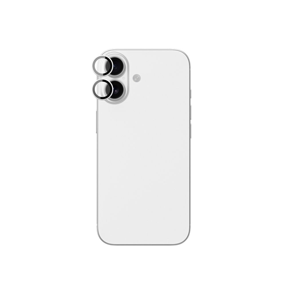 AmazingThing Lens Glass Linsskydd till iPhone 17 - Silver