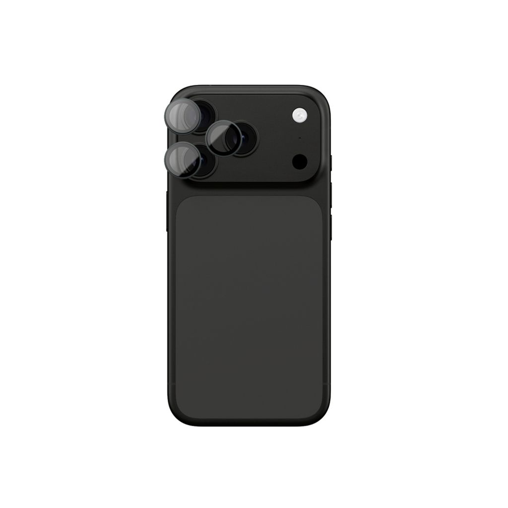 AmazingThing Lens Glass Linssinsuoja till iPhone 17 Pro/17 Pro Max - Harmaa