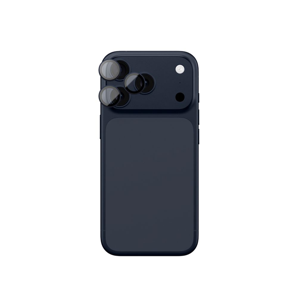 AmazingThing Sapphire Camera Glass Linsebeskytter till iPhone 17 Pro/17 Pro Max - Blå