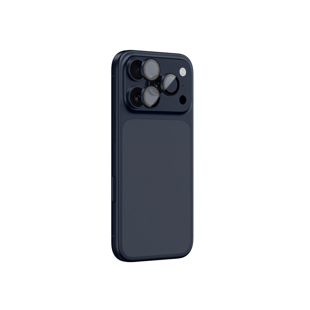 AmazingThing Sapphire Camera Glass Linsebeskytter till iPhone 17 Pro/17 Pro Max - Blå