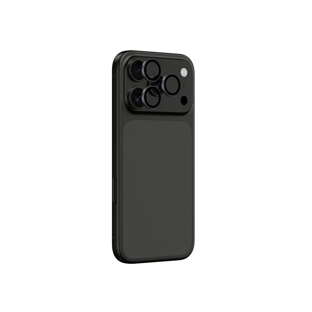AmazingThing Sapphire Camera Glass Linsebeskyttelse till iPhone 17 Pro/17 Pro Max - Grå