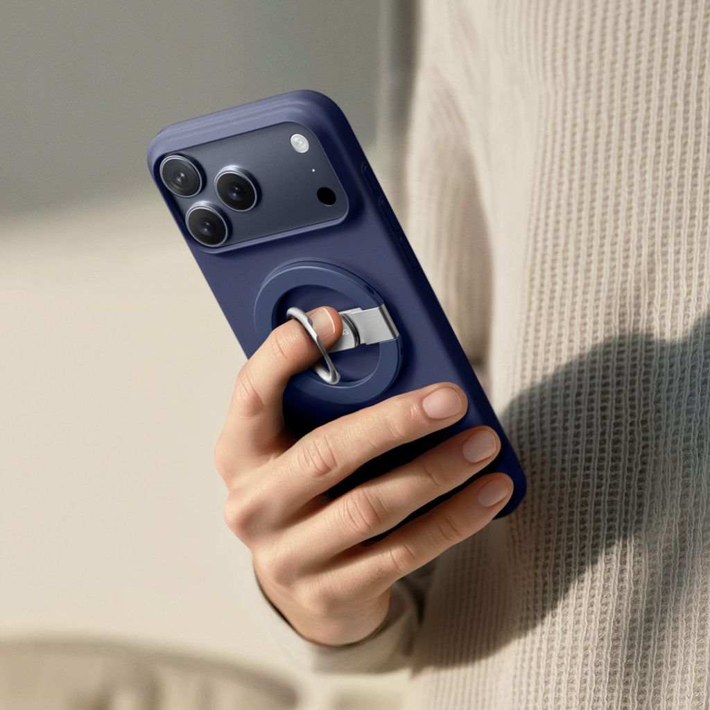 AmazingThing Minimal Air MagSafe -kuori till iPhone 17 Pro Max - Sininen