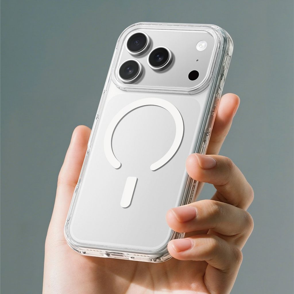 AmazingThing Titan Pro -kuori till iPhone 17 Pro - Läpinäkyvä