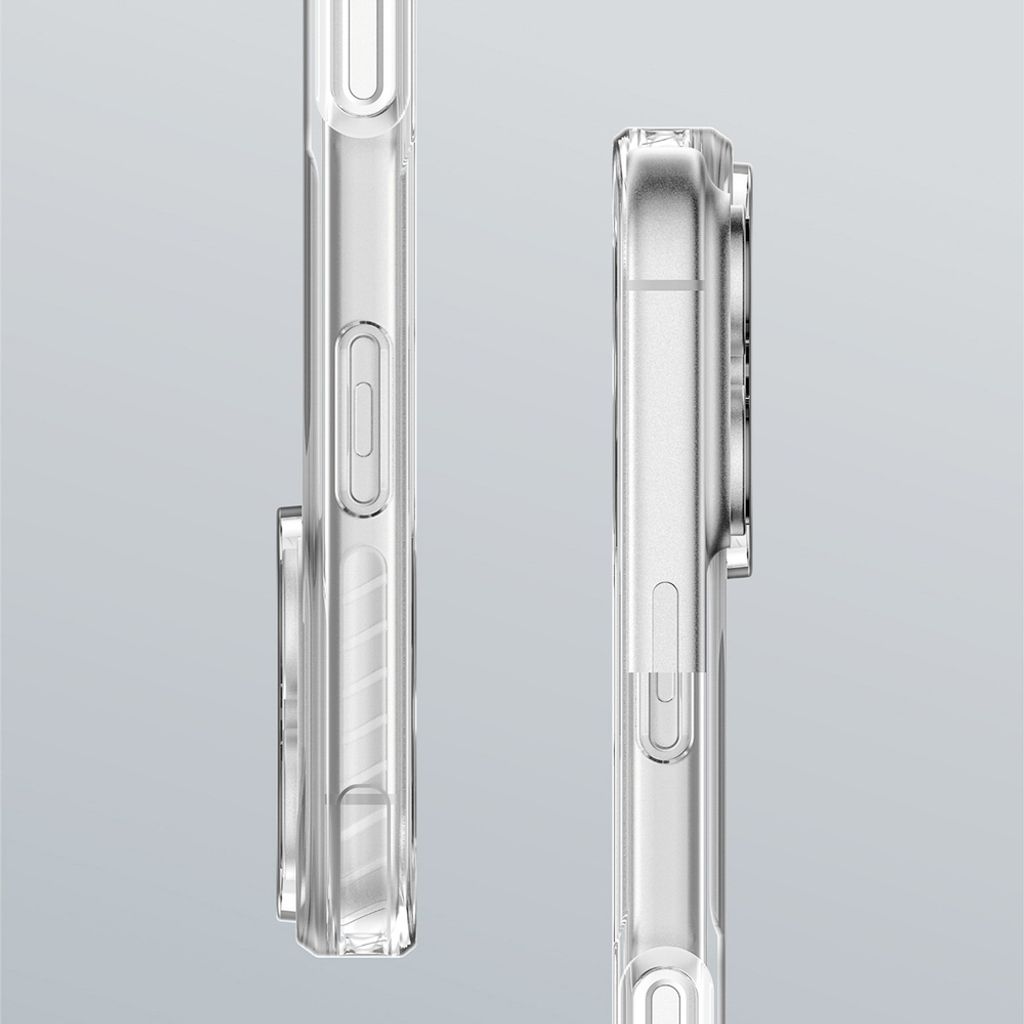AmazingThing Titan Pro -kuori till iPhone 17 Pro - Läpinäkyvä