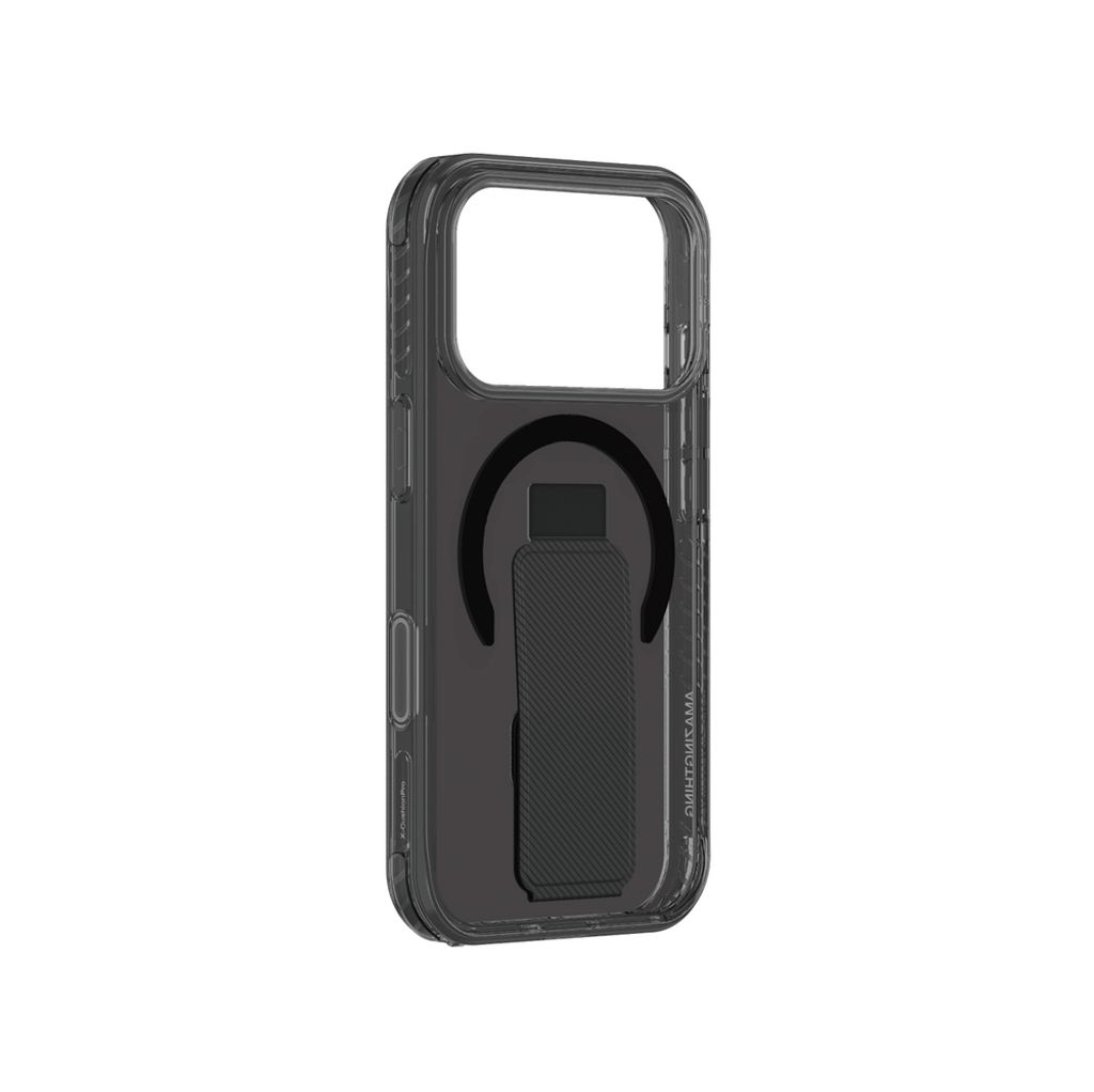 AmazingThing Titan Pro Holder MagSafe -kuori till iPhone 17 Pro Max - Musta