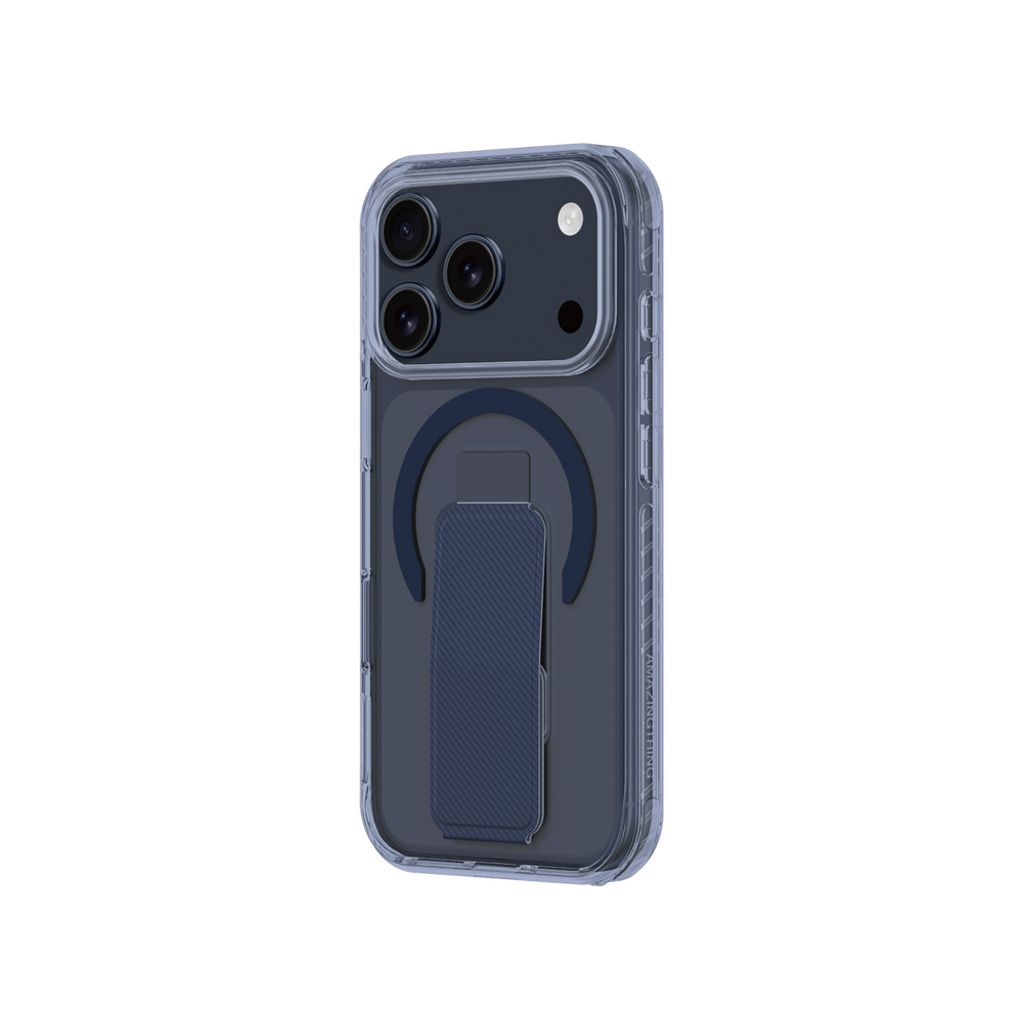 AmazingThing Titan Pro Holder MagSafe -kuori till iPhone 17 Pro Max - Sininen