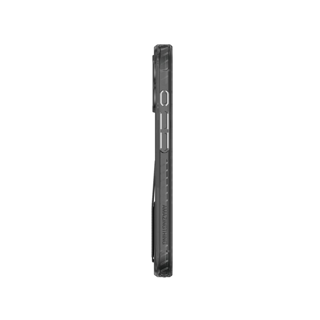 AmazingThing Titan Pro Holder MagSafe -kuori till iPhone 17 - Musta