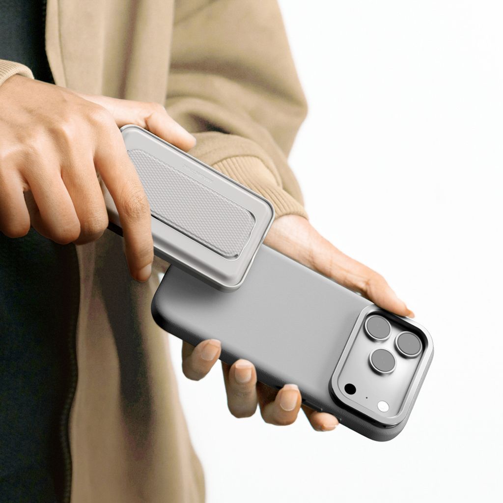 AmazingThing Glamor MagSafe -kuori till iPhone 17 Pro Max - Harmaa