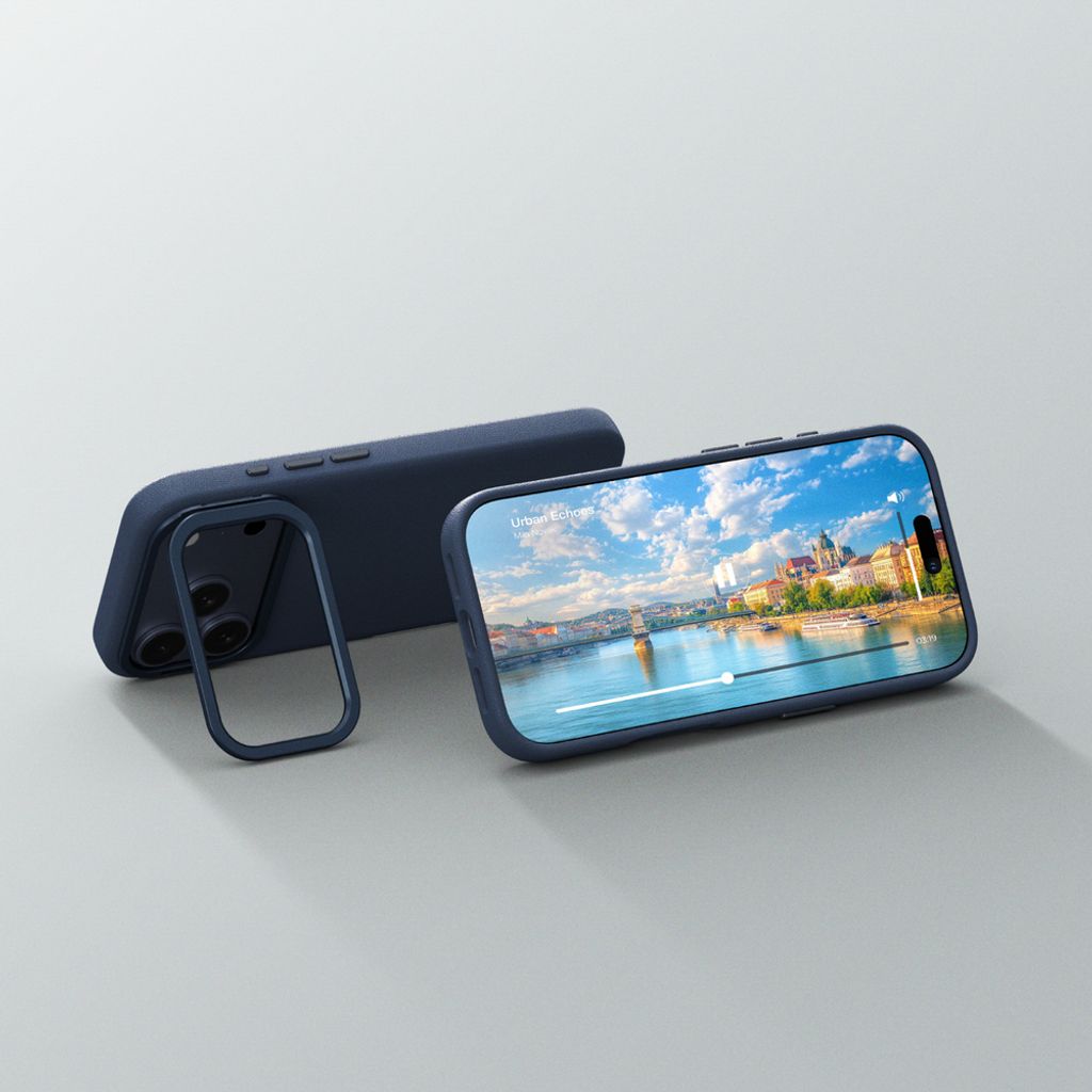 AmazingThing Glamor MagSafe -kuori till iPhone 17 Pro Max - Sininen