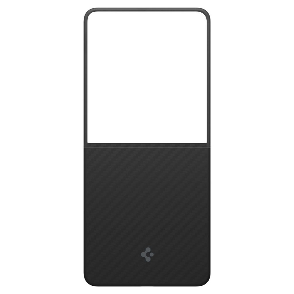 Spigen AirSkin Aramid Skal till Samsung Galaxy Z Flip 7 - Svart