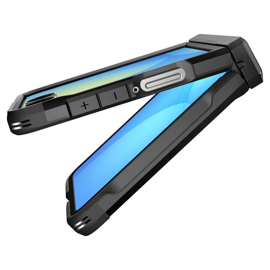 Spigen Tough Armor Pro MagSafe Kuori Samsung Galaxy Z Flip 7 - Musta