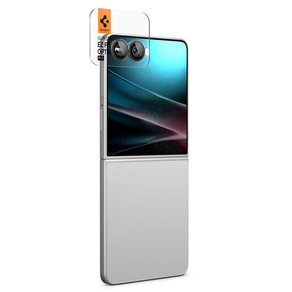 Spigen Optik Pro HD Glas.tR EZ Fit 2st Linsskydd till Samsung Galaxy Z Flip 7
