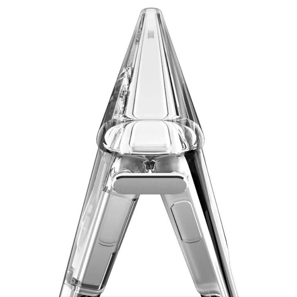 Spigen Tough Armor Pro MagSafe Skal Samsung Galaxy Z Fold 7 - Transparent/Vit