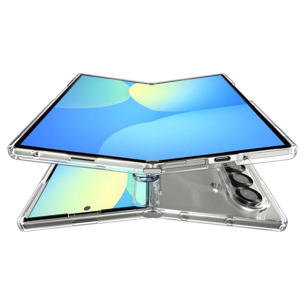 Spigen Tough Armor Pro MagSafe Skal Samsung Galaxy Z Fold 7 - Transparent/Vit