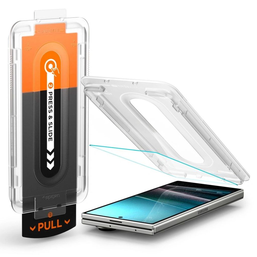  Spigen Glas.TR EZ Fit Pro HD Härdat Glas Skärmskydd för Samsung Galaxy Z Fold 7