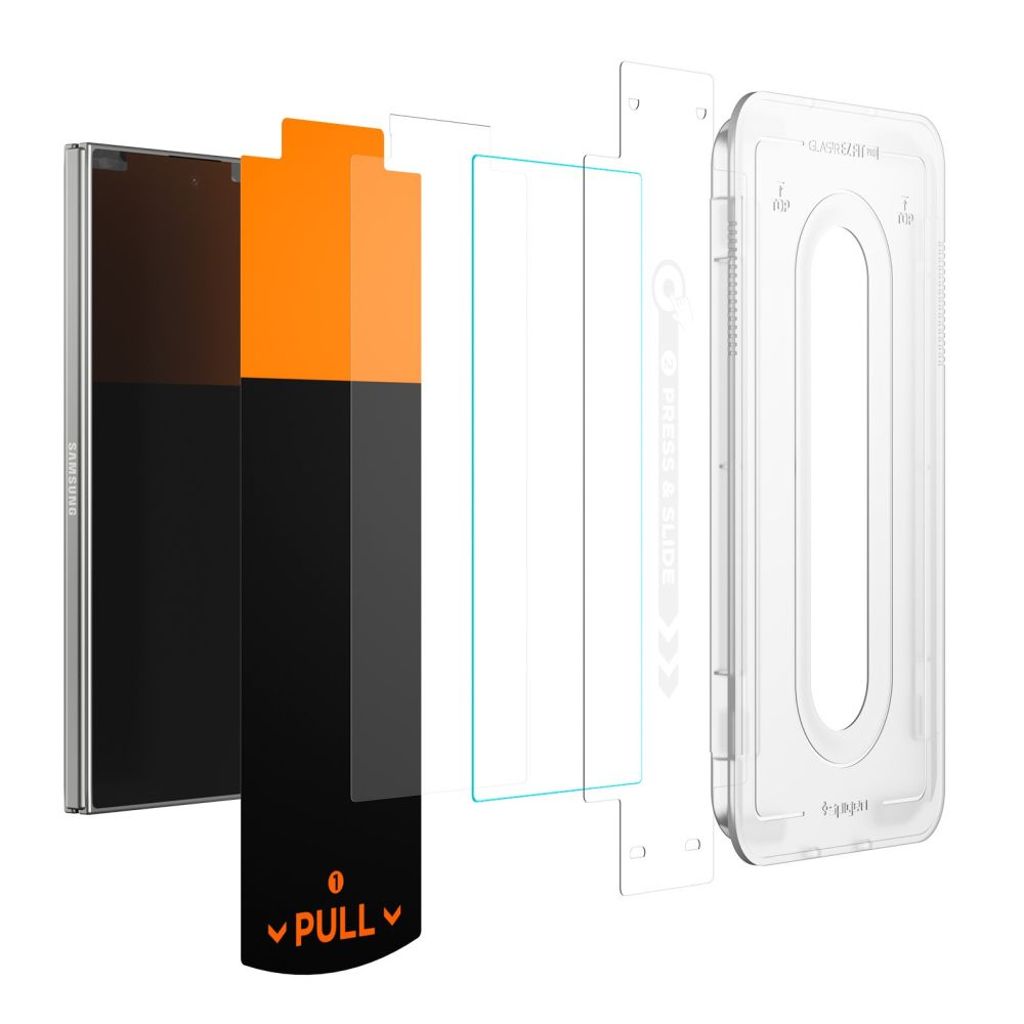 Spigen Glas.tR EZ Fit Pro HD 2-pack Skjermbeskytter til Samsung Galaxy Z Fold 7