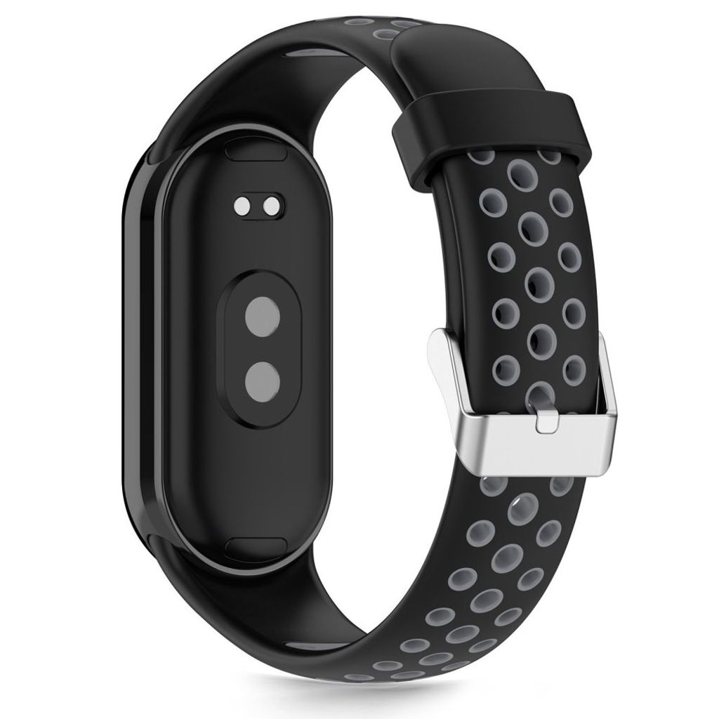 Tech-Protect IconBand Air Kockarmband Xiaomi Smart Band 8/9/10/NFC - Svart/Grå