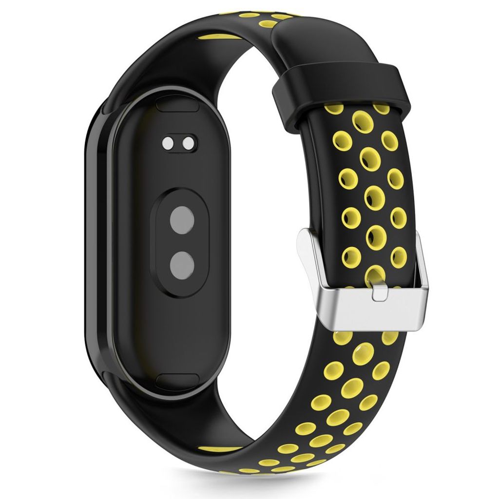 Tech-Protect IconBand Air Kockarmband Xiaomi Smart Band 8/9/10/NFC - Svart/Gul