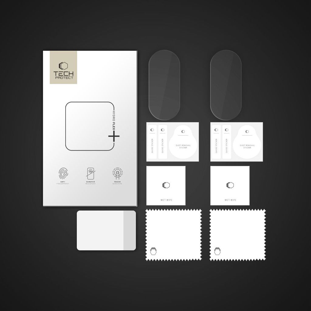 Tech-Protect Gydro Flex+ Skärmskydd Xiaomi Smart Band 8/9/10/NFC, 2-pack