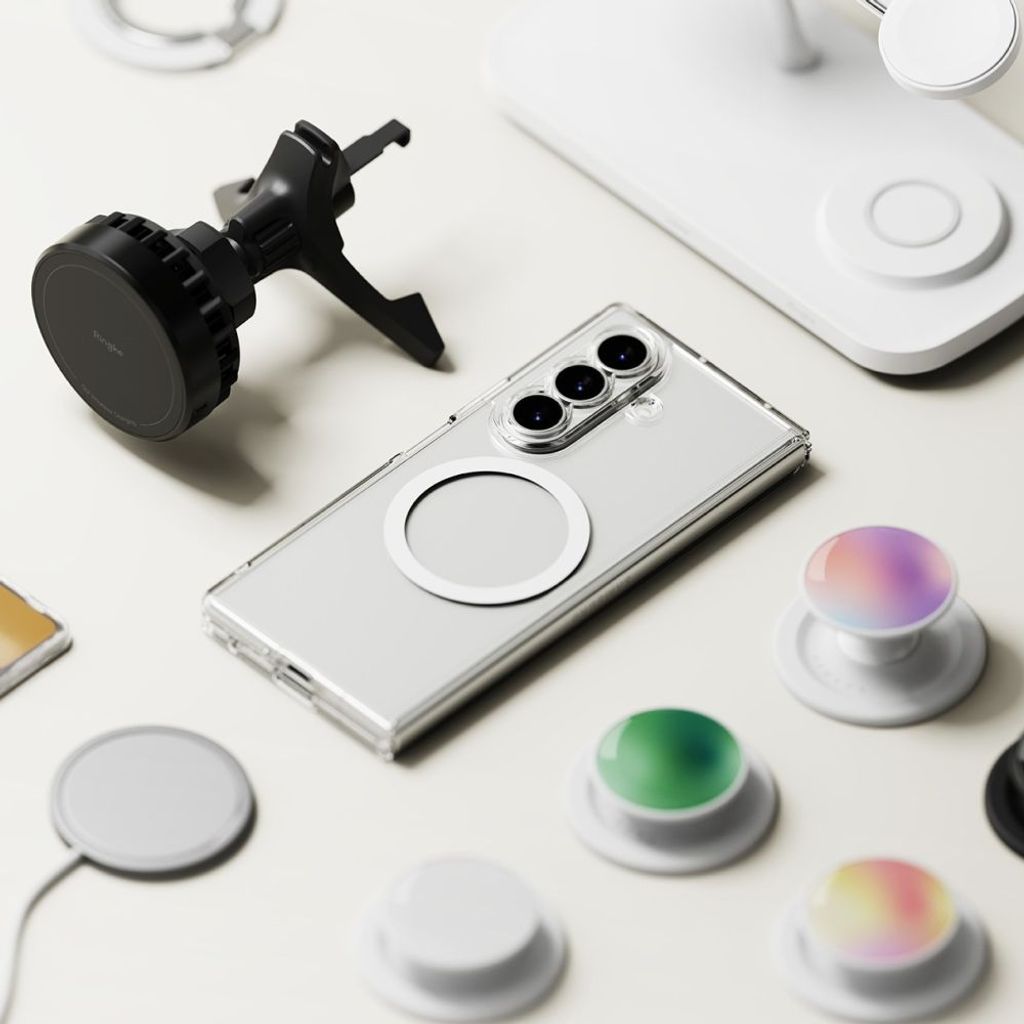 Ringke Fusion MagSafe Cover til Samsung Galaxy Z Fold 7 - Gennemsigtig