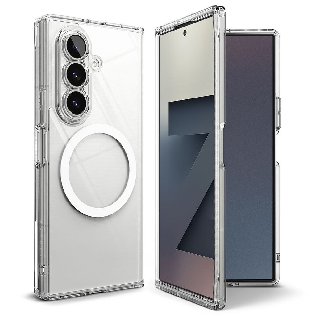 Ringke Fusion MagSafe Cover til Samsung Galaxy Z Fold 7 - Gennemsigtig