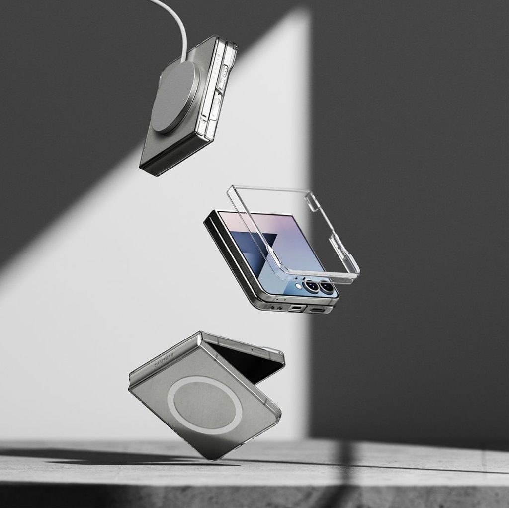 Ringke Slim MagSafe Kuori Samsung Galaxy Z Flip 7 - Läpinäkyvä