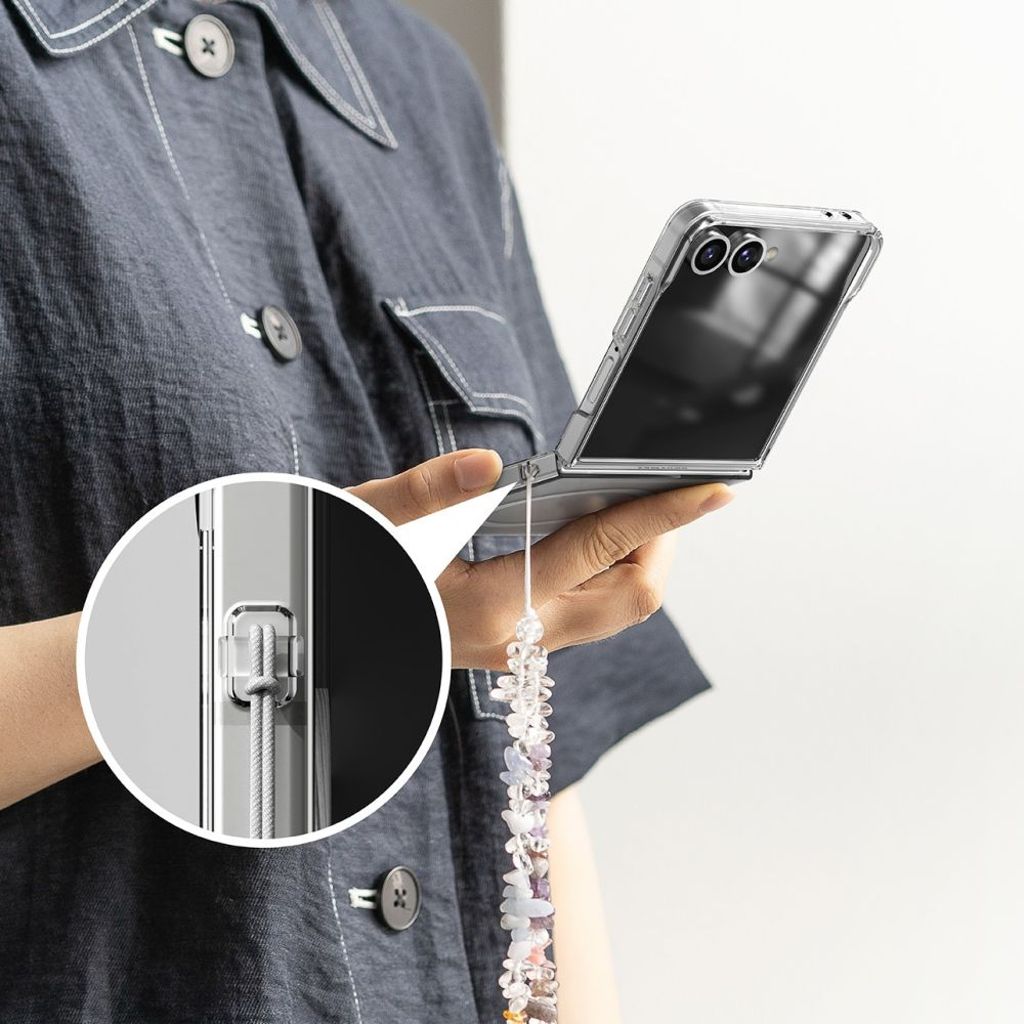 Ringke Slim MagSafe Kuori Samsung Galaxy Z Flip 7 - Läpinäkyvä