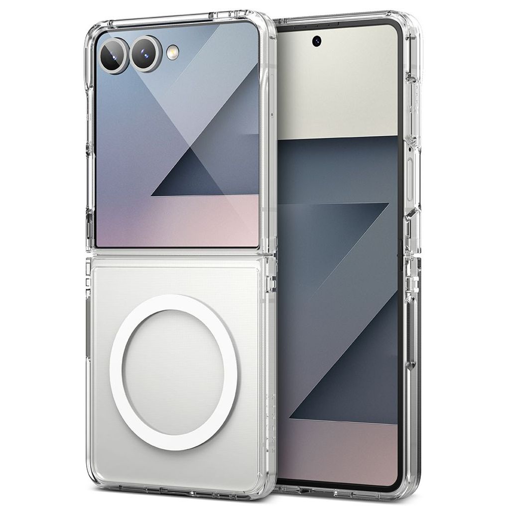 Ringke Fusion MagSafe Kuori Samsung Galaxy Z Flip 7 - Läpinäkyvä